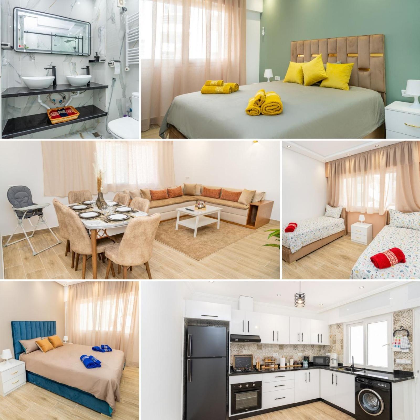 Family Corner, Moderne Elegant Et Spacieux, Ideal Pour Familles Et Groupes, 3' A Pied De La Corniche Apartment *